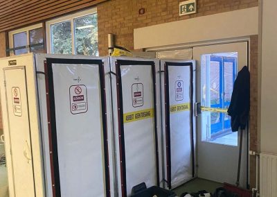 Verwijderen binnenbeplating in Lunteren