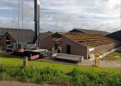 Asbesthoudende golfplaten verwijderd in Rijpwetering